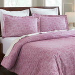 Melange Flannel Cotton Fuzzy Warm Two-Toned Duvet Cover Set - Duvet Cover Set by Superior