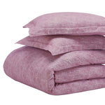 Melange Flannel Cotton Fuzzy Warm Two-Toned Duvet Cover Set - Duvet Cover Set by Superior