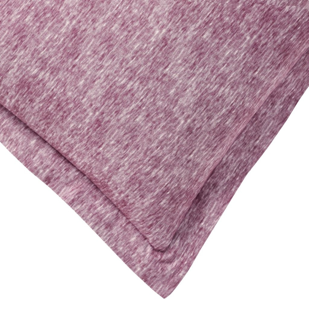 Melange Flannel Cotton Fuzzy Warm Two-Toned Duvet Cover Set - Duvet Cover Set by Superior