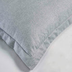 Melange Flannel Cotton Fuzzy Warm Two-Toned Duvet Cover Set - Duvet Cover Set by Superior