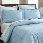Melange Flannel Cotton Fuzzy Warm Two-Toned Duvet Cover Set - Duvet Cover Set by Superior
