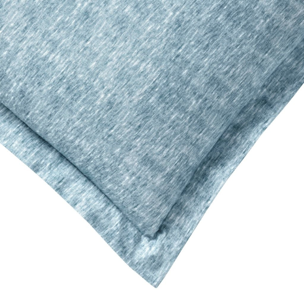 Melange Flannel Cotton Fuzzy Warm Two-Toned Duvet Cover Set - Duvet Cover Set by Superior