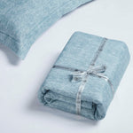 Melange Flannel Cotton Fuzzy Warm Two-Toned Duvet Cover Set - Duvet Cover Set by Superior