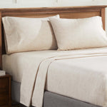 Melange Flannel Cotton Two-Toned Deep Pocket Warm Sheet Set - Sheet Set by Superior