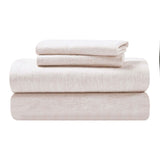 Melange Flannel Cotton Two-Toned Deep Pocket Warm Sheet Set - Sheet Set by Superior