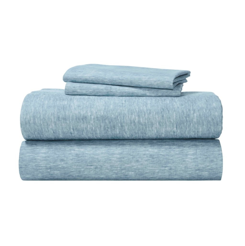 Melange Flannel Cotton Two-Toned Deep Pocket Warm Sheet Set - Sheet Set by Superior