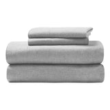 Melange Flannel Cotton Two-Toned Deep Pocket Warm Sheet Set - Sheet Set by Superior