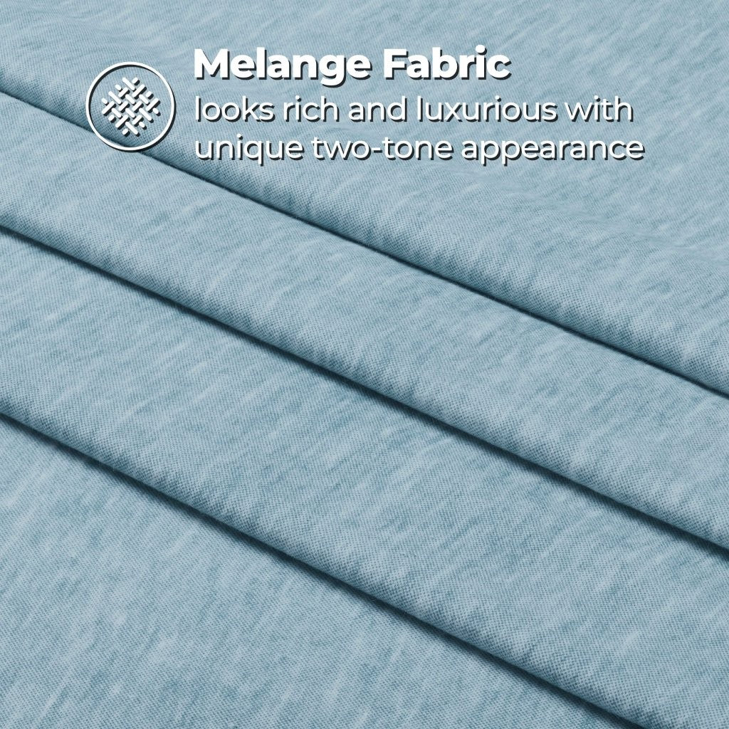 Melange Flannel Cotton Two-Toned Deep Pocket Warm Sheet Set - Sheet Set by Superior