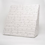 Memory Foam Sleeping Support Wedge Pillow, Removable Cover White - Pillows by Superior