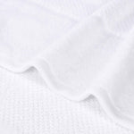 Mile Smart Twist Viscose Cotton Blend Face Towels Washcloths Set of 12 - Face Towel by Superior Brand