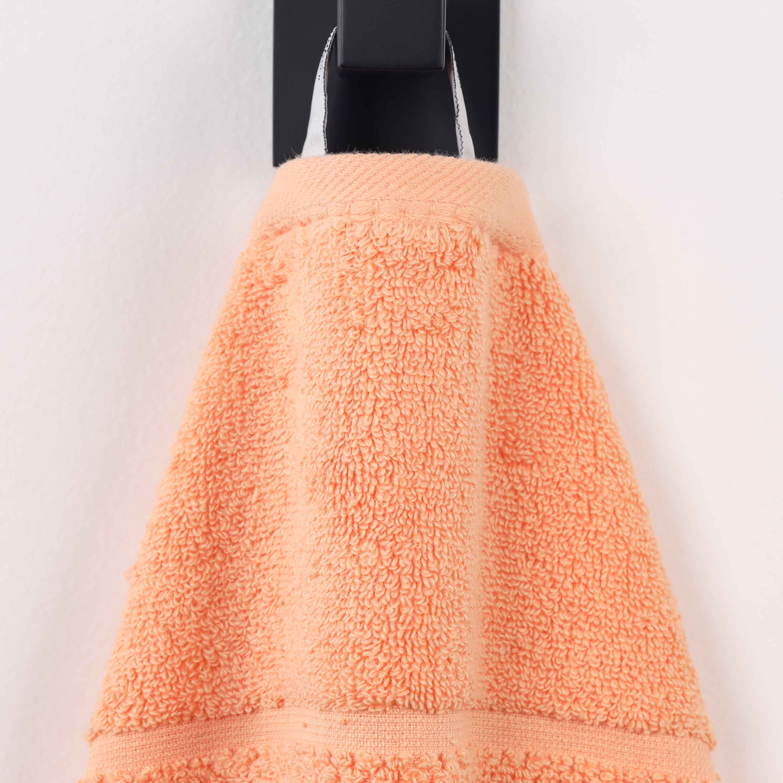 Mile Smart Twist Viscose Cotton Blend Solid 3 Piece Towel Set - Towel Set by Superior Brand
