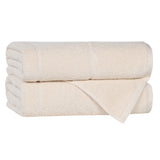 Mile Smart Twist Viscose Cotton Blend Solid Bath Towels, Set of 2 - Bath Towel by Superior Brand
