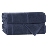 Mile Smart Twist Viscose Cotton Blend Solid Bath Towels, Set of 2 - Bath Towel by Superior Brand