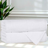Mile Smart Twist Viscose Cotton Blend Solid Bath Towels, Set of 2 - Bath Towel by Superior Brand