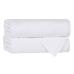 Mile Smart Twist Viscose Cotton Blend Solid Bath Towels, Set of 2 - Bath Towel by Superior Brand