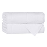 Mile Smart Twist Viscose Cotton Blend Solid Bath Towels, Set of 2 - Bath Towel by Superior Brand