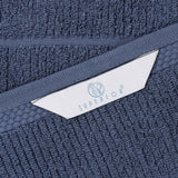 Milo Smart Twist Viscose Cotton Blend Solid Ribbed 3 Piece Towel Set - Towel Set by Superior Brand