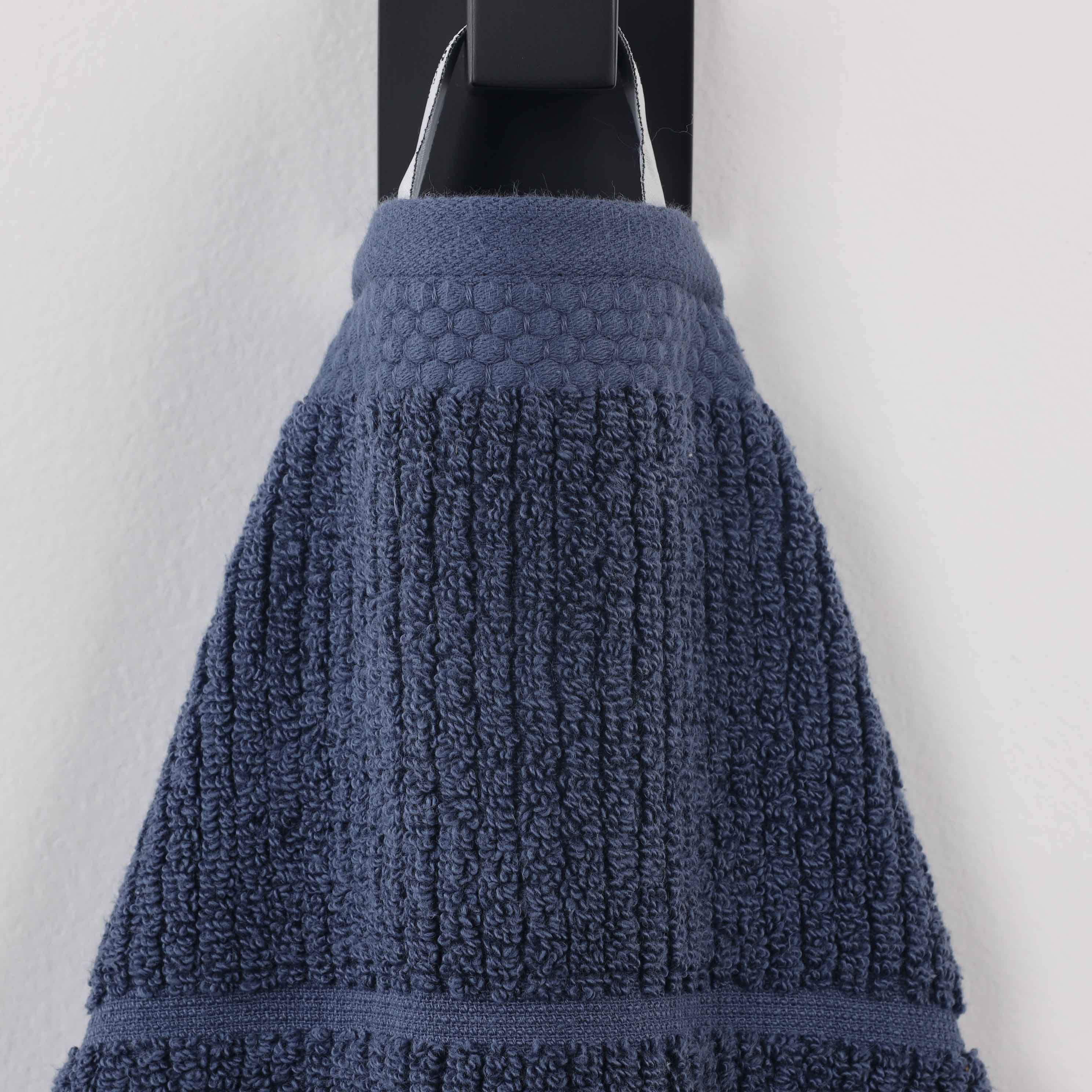 Milo Smart Twist Viscose Cotton Blend Solid Ribbed 3 Piece Towel Set - Towel Set by Superior Brand
