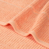 Milo Smart Twist Viscose Cotton Blend Solid Ribbed 3 Piece Towel Set - Towel Set by Superior Brand