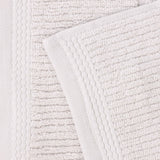Milo Smart Twist Viscose Cotton Blend Solid Ribbed 3 Piece Towel Set - Towel Set by Superior Brand