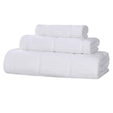 Milo Smart Twist Viscose Cotton Blend Solid Ribbed 3 Piece Towel Set - Towel Set by Superior Brand