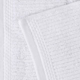 Milo Smart Twist Viscose Cotton Blend Solid Ribbed 3 Piece Towel Set - Towel Set by Superior Brand