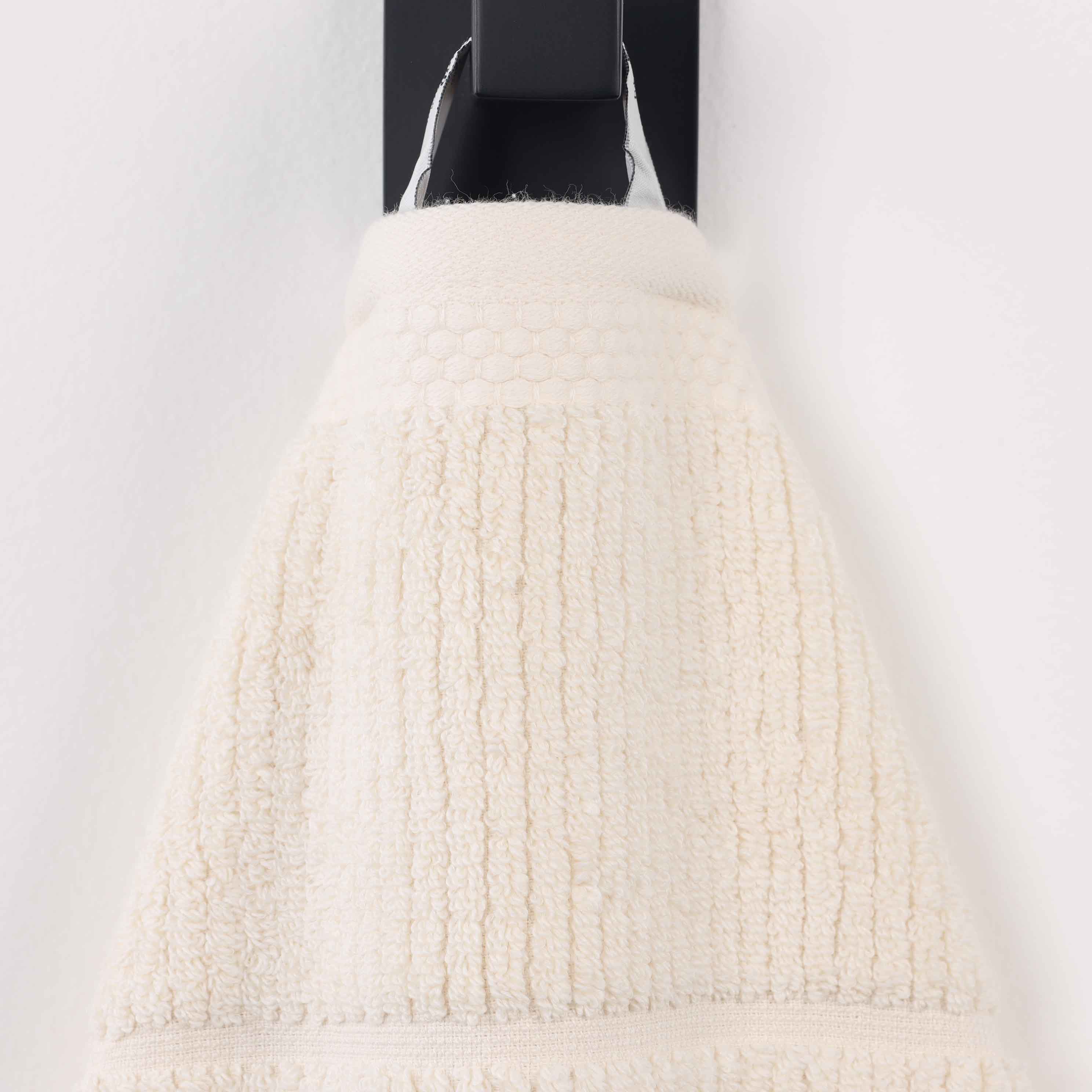 Milo Smart Twist Viscose Cotton Blend Solid Ribbed 3 Piece Towel Set - Towel Set by Superior Brand