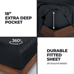 Modal From Beechwood 300 Thread Count Extra Deep Pocket Sheet Set - Sheet Set by Superior