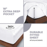 Modal From Beechwood 300 Thread Count Extra Deep Pocket Sheet Set - Sheet Set by Superior
