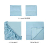 Modal From Beechwood 400 Thread Count Cooling Solid Bed Sheet Set - Sheet Set by Superior