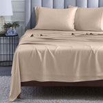 Modal From Beechwood 400 Thread Count Cooling Solid Bed Sheet Set - Sheet Set by Superior