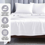 Modal From Beechwood 400 Thread Count Cooling Solid Bed Sheet Set - Sheet Set by Superior