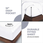Modal From Beechwood 400 Thread Count Cooling Solid Bed Sheet Set - Sheet Set by Superior