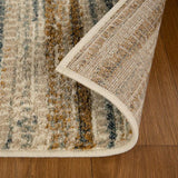 Montouk Pastel Striped Indoor Area Rugs or Runner Rug - Rugs by Superior