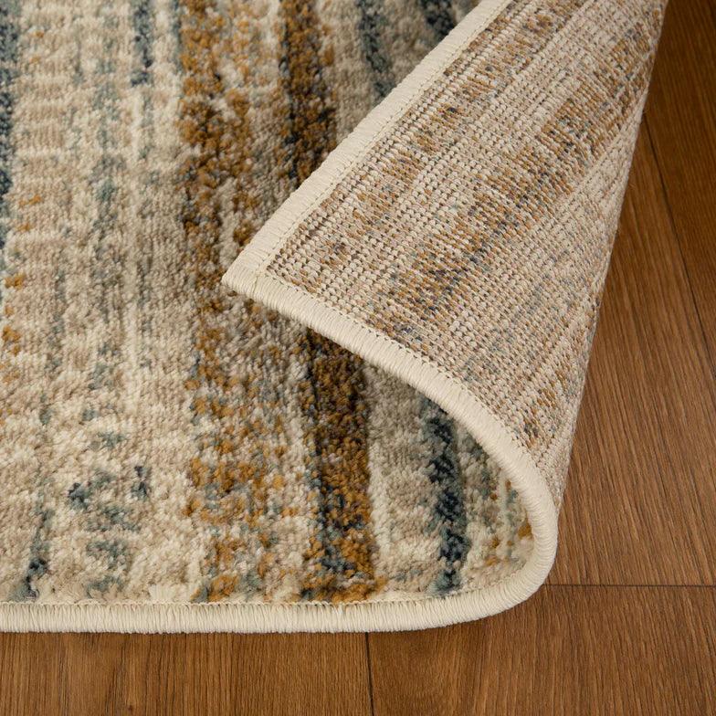 Montouk Pastel Striped Indoor Area Rugs or Runner Rug - Rugs by Superior