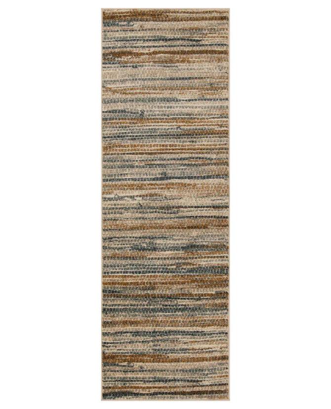 Montouk Pastel Striped Indoor Area Rugs or Runner Rug - Rugs by Superior