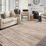 Montouk Pastel Striped Indoor Area Rugs or Runner Rug - Rugs by Superior