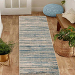 Montouk Pastel Striped Indoor Area Rugs or Runner Rug - Rugs by Superior