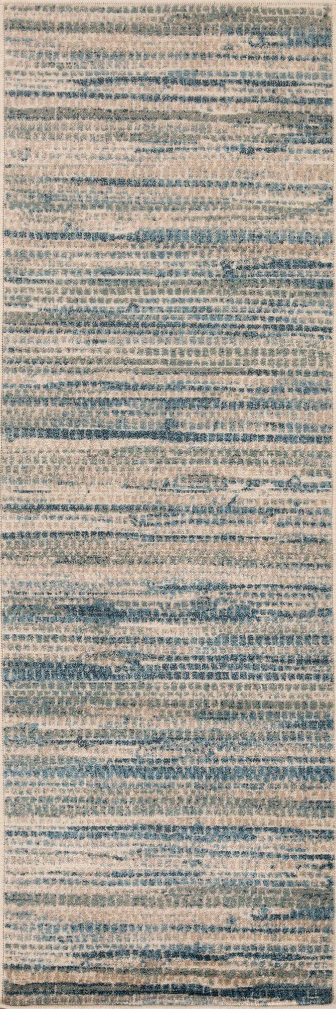 Montouk Pastel Striped Indoor Area Rugs or Runner Rug - Rugs by Superior