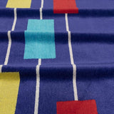 Neon Tiles Oversized 2 Piece Beach Towel Set - Beach Towel by Superior