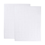 Nora Cotton Solid Absorbent Thick Checkered Washable Bath Mat Set of 2 - Bath Mats by Superior