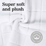 Nora Cotton Solid Absorbent Thick Checkered Washable Bath Mat Set of 2 - Bath Mats by Superior