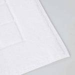 Nora Cotton Solid Absorbent Thick Checkered Washable Bath Mat Set of 2 - Bath Mats by Superior
