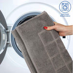 Nora Cotton Solid Absorbent Thick Checkered Washable Bath Mat Set of 2 - Bath Mats by Superior