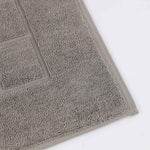 Nora Cotton Solid Absorbent Thick Checkered Washable Bath Mat Set of 2 - Bath Mats by Superior