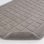 Nora Cotton Solid Absorbent Thick Checkered Washable Bath Mat Set of 2 - Bath Mats by Superior