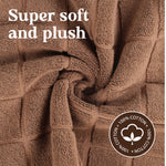 Nora Cotton Solid Absorbent Thick Checkered Washable Bath Mat Set of 2 - Bath Mats by Superior