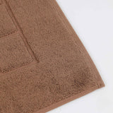 Nora Cotton Solid Absorbent Thick Checkered Washable Bath Mat Set of 2 - Bath Mats by Superior