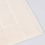 Nora Cotton Solid Absorbent Thick Checkered Washable Bath Mat Set of 2 - Bath Mats by Superior