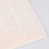 Nora Cotton Solid Absorbent Thick Checkered Washable Bath Mat Set of 2 - Bath Mats by Superior